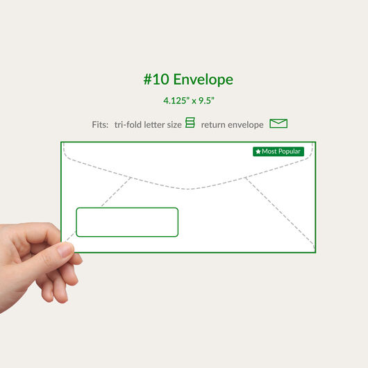 Standard Commercial Envelopes