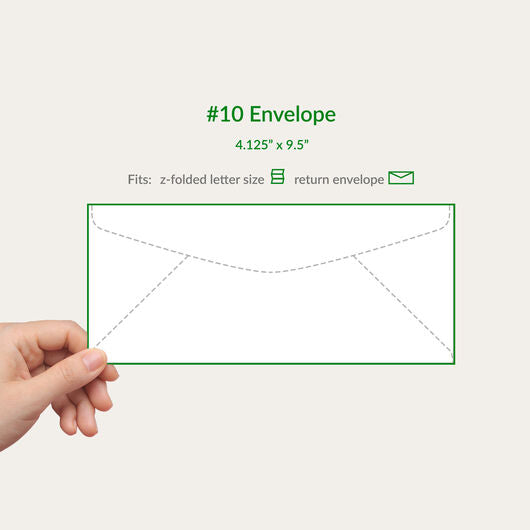 Standard Commercial Envelopes