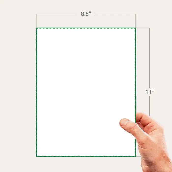 Blank Sheet Labels