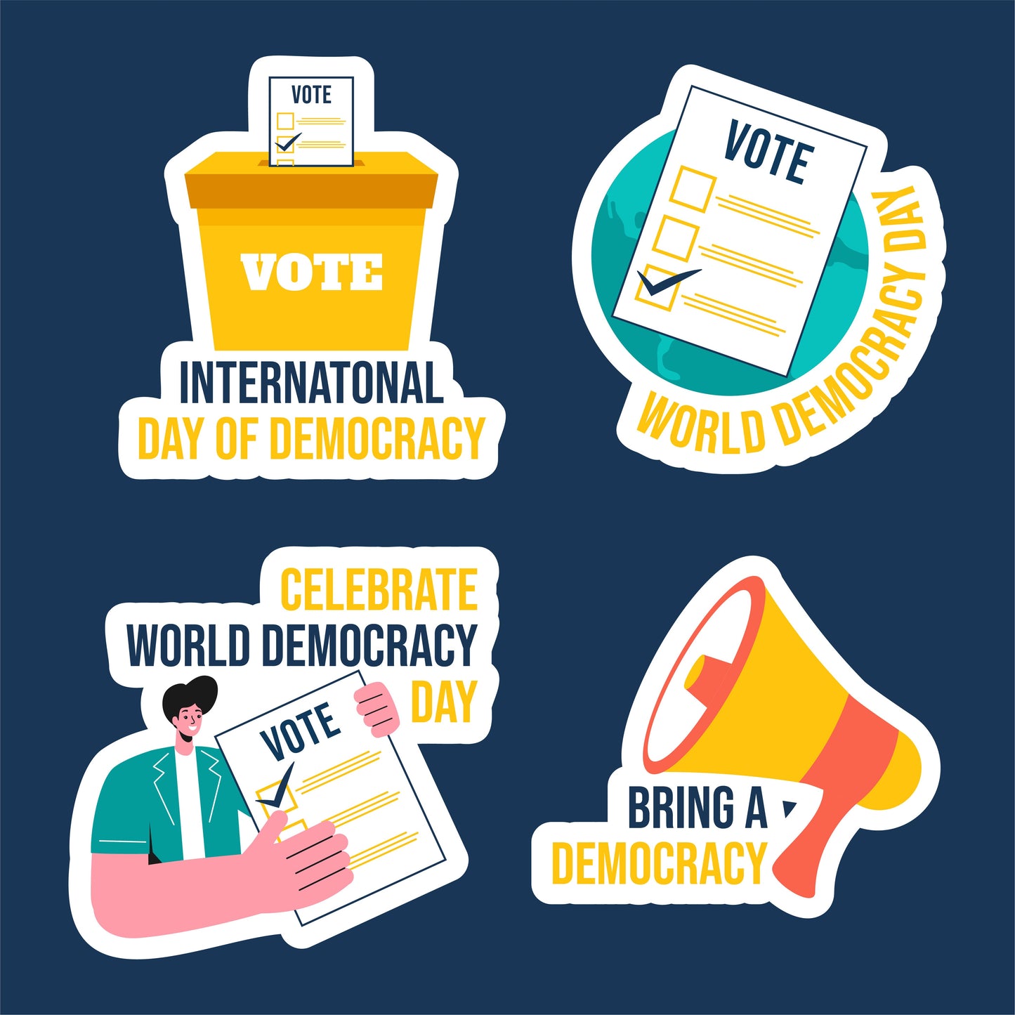 Campaign and Political Stickers