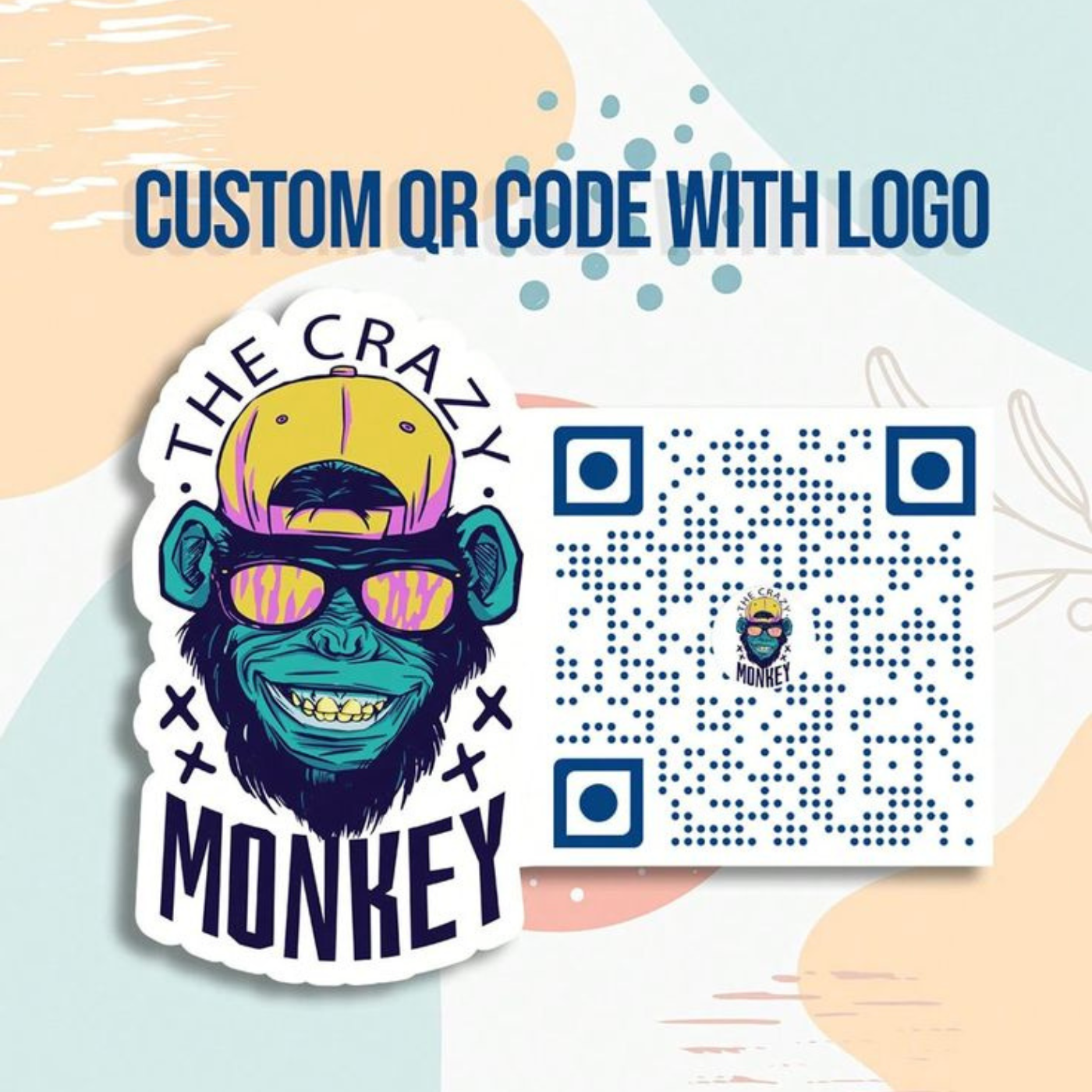 Custom QR Code Stickers