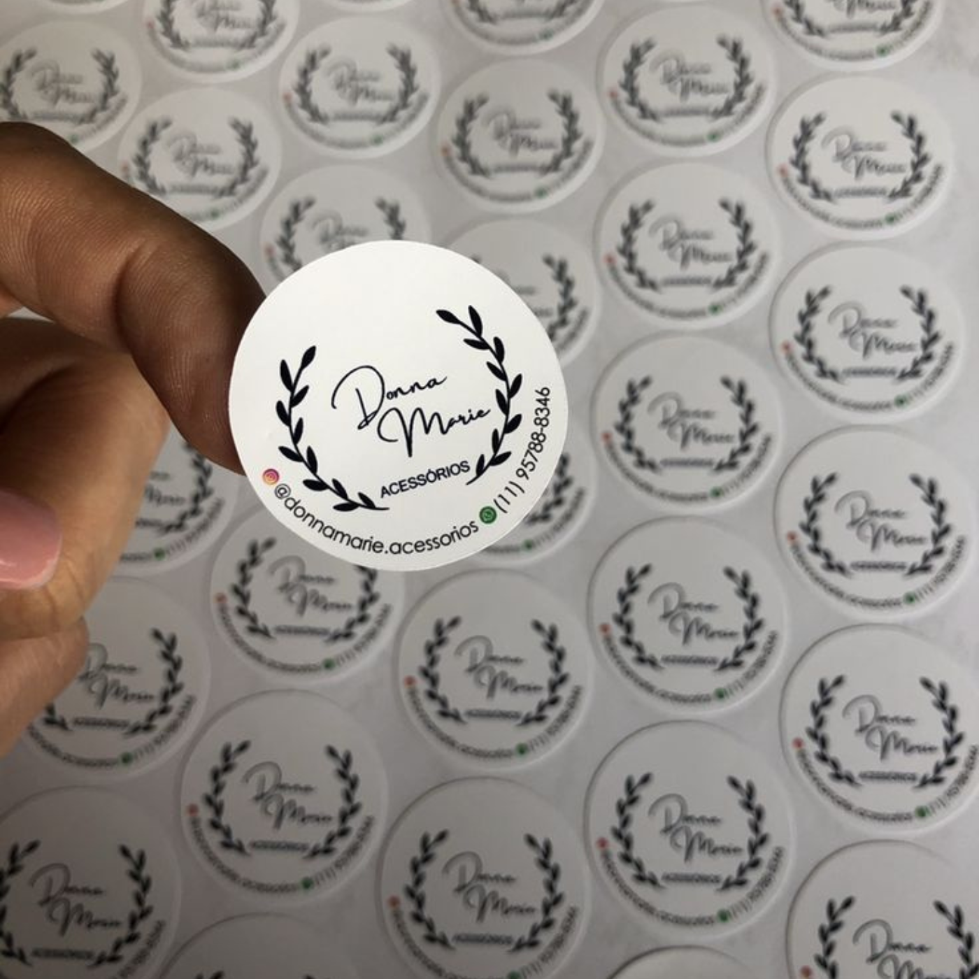 Printed Sheet Labels