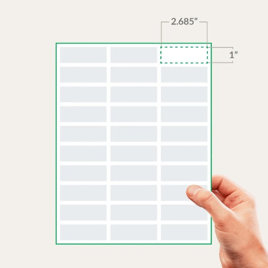 Printed Sheet Labels