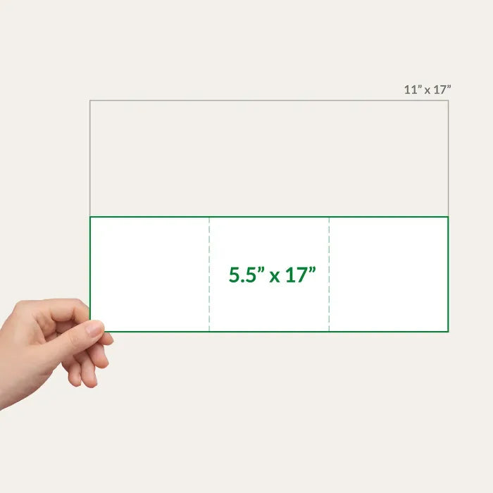 Waterproof Menus