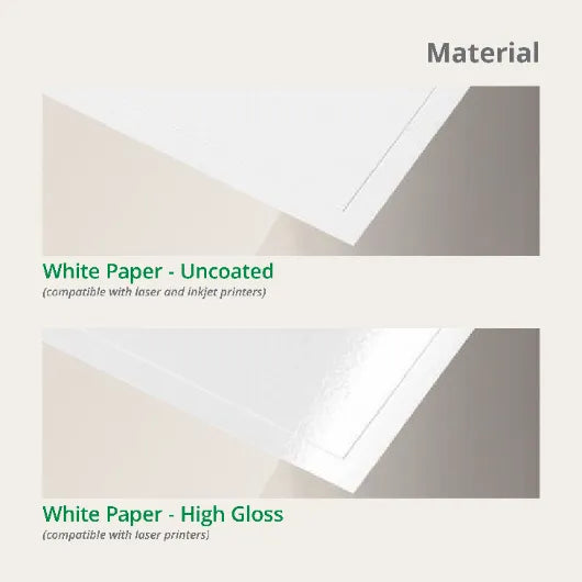 Blank Sheet Labels