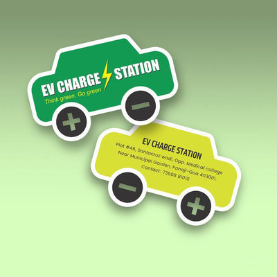 Die-Cut Business Cards