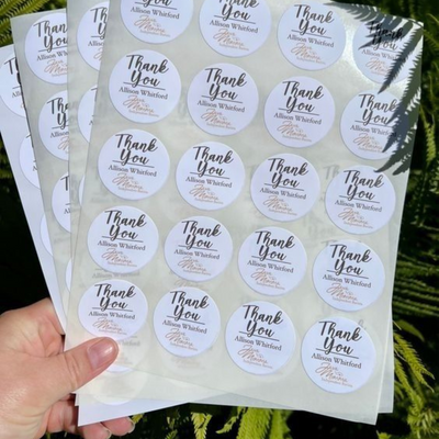 Printed Sheet Labels