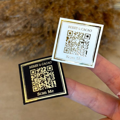 Custom QR Code Stickers